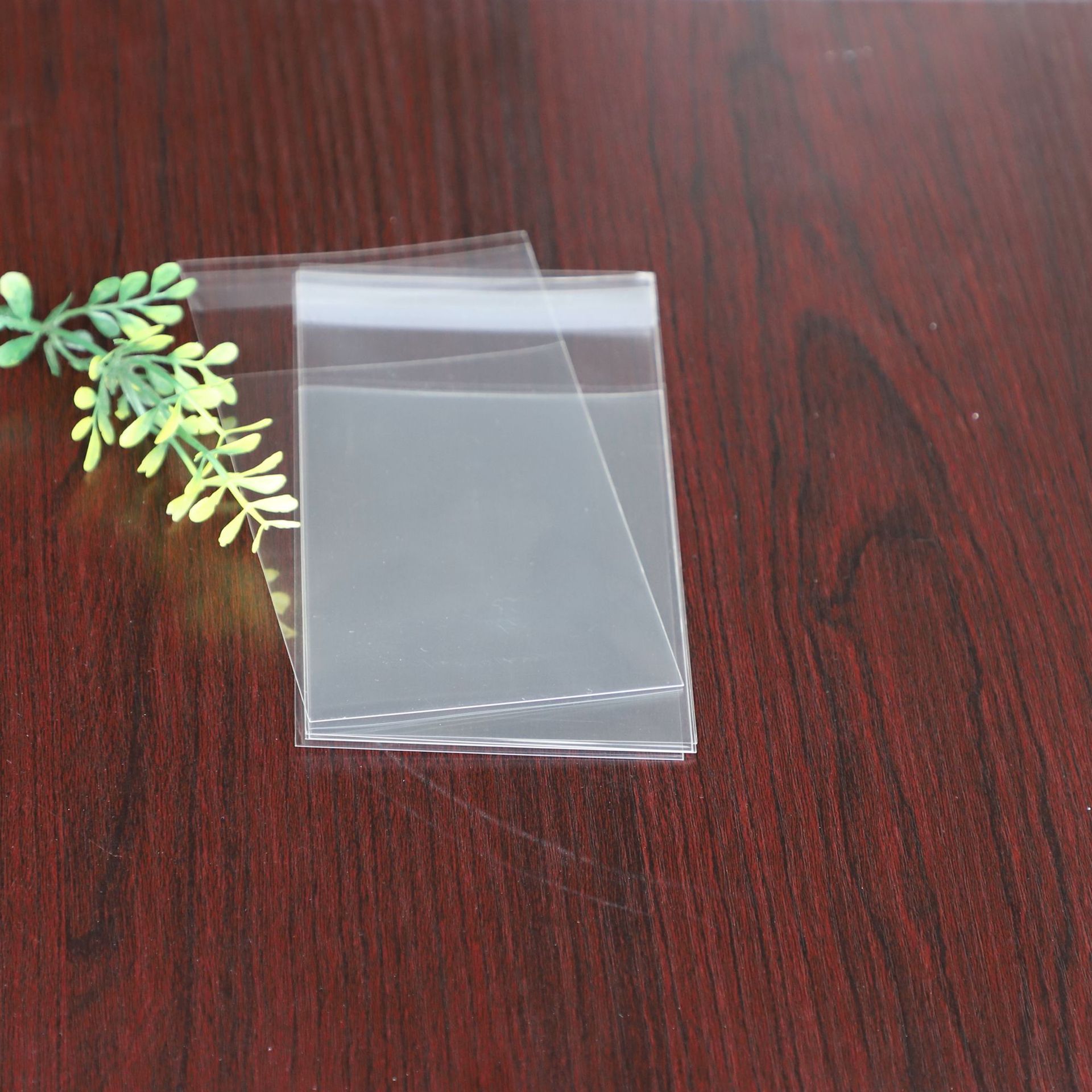 现货直发10*10CM透明OPP自封袋正方形饰品小玩具工艺品手办防尘袋