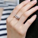 臻荣 Модное обручальное кольцо с цирконом, Aliexpress, микроинкрустация, европейский стиль