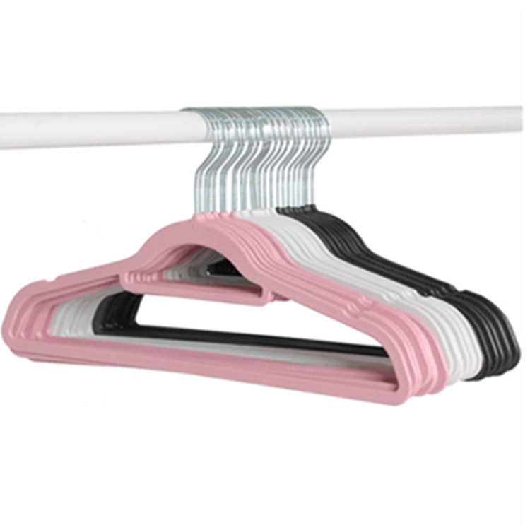 38cm Women's Women's Non-slip Black Clothing Store Clothes Hanger Unisex Long 42cm Hanger Factory Wholesale