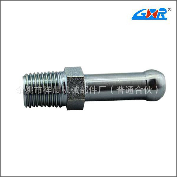 厂家供应液压机械与元件碳钢管硬化多规格耐腐蚀生锈工业管道接头