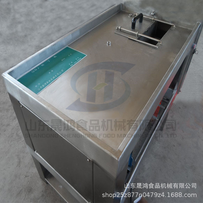 鲜肉冻肉切丁机厂家 肉类切丁切条切块机