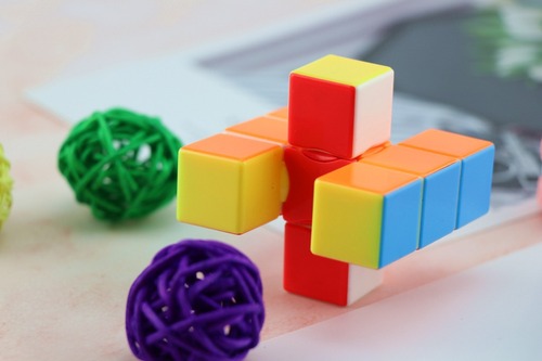 Yongjun 133 Colored Magic Cube YJ-133 Upgraded Asymmetric Alien Cube, Intelligent Educational Toy