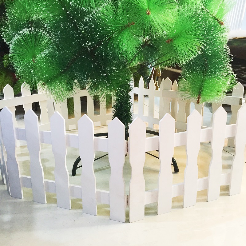 Wooden Christmas fence