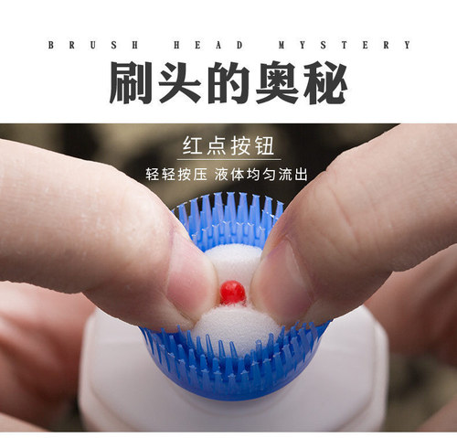 Sponge brush head small white shoe artifact brush shoe cleaning shoe decontamination cleaner with bristle head sneaker whitening manufacturer wholesale