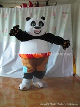 國外熱銷卡通人偶服裝 行走卡通人偶 舞台表演服熊貓IP形象定 做