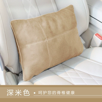 Pillow, Lumbar Support Cushion, Dropshipping: Headrest - dark-beige-waist