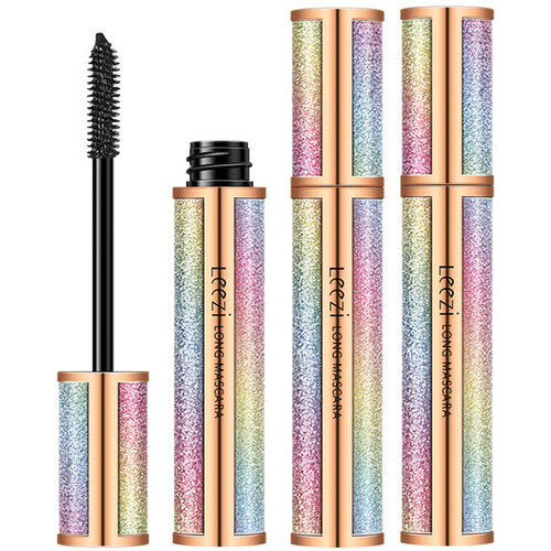 Liz Starry Sky Mascara 4D Slim, Thick, Curly, Waterproof, Sweatproof, Non-smudge Makeup, Makeup