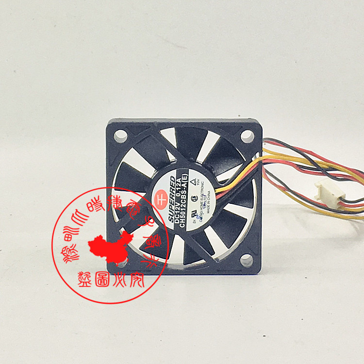 CH5012CBS-A(E) DC12V 0.12A 原装正品千红SUPERRED 5010电源风扇