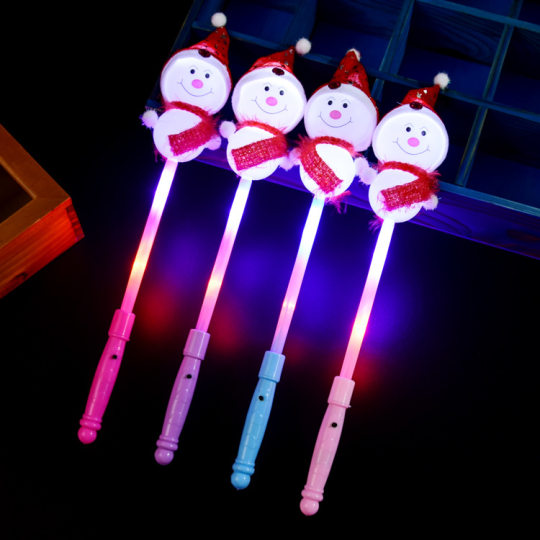 Piggy flash stick five-pointed star Love stick led fluorescent stick luminous Christmas gift stall toy supply wholesale