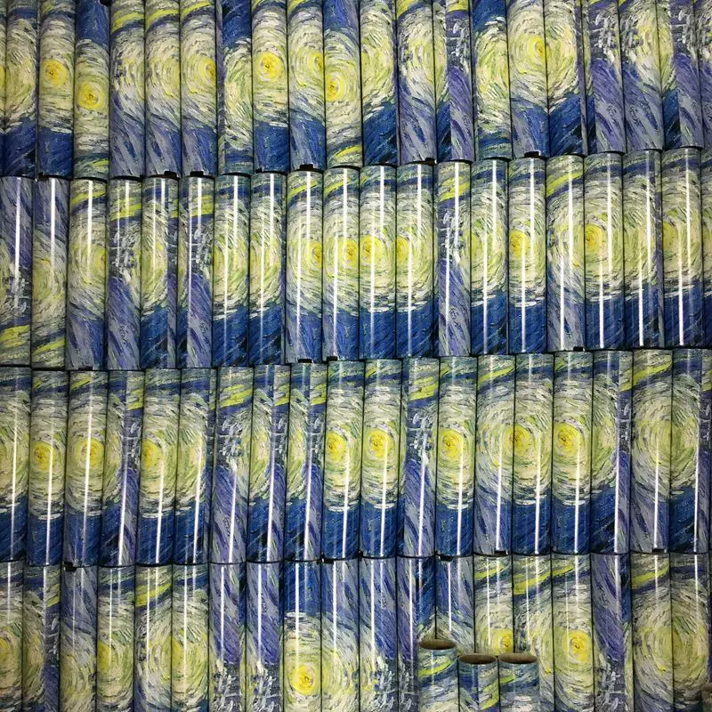 【】金属笔杆热转印不绣钢圆管滚印水贴水转印贴纸加工烫金