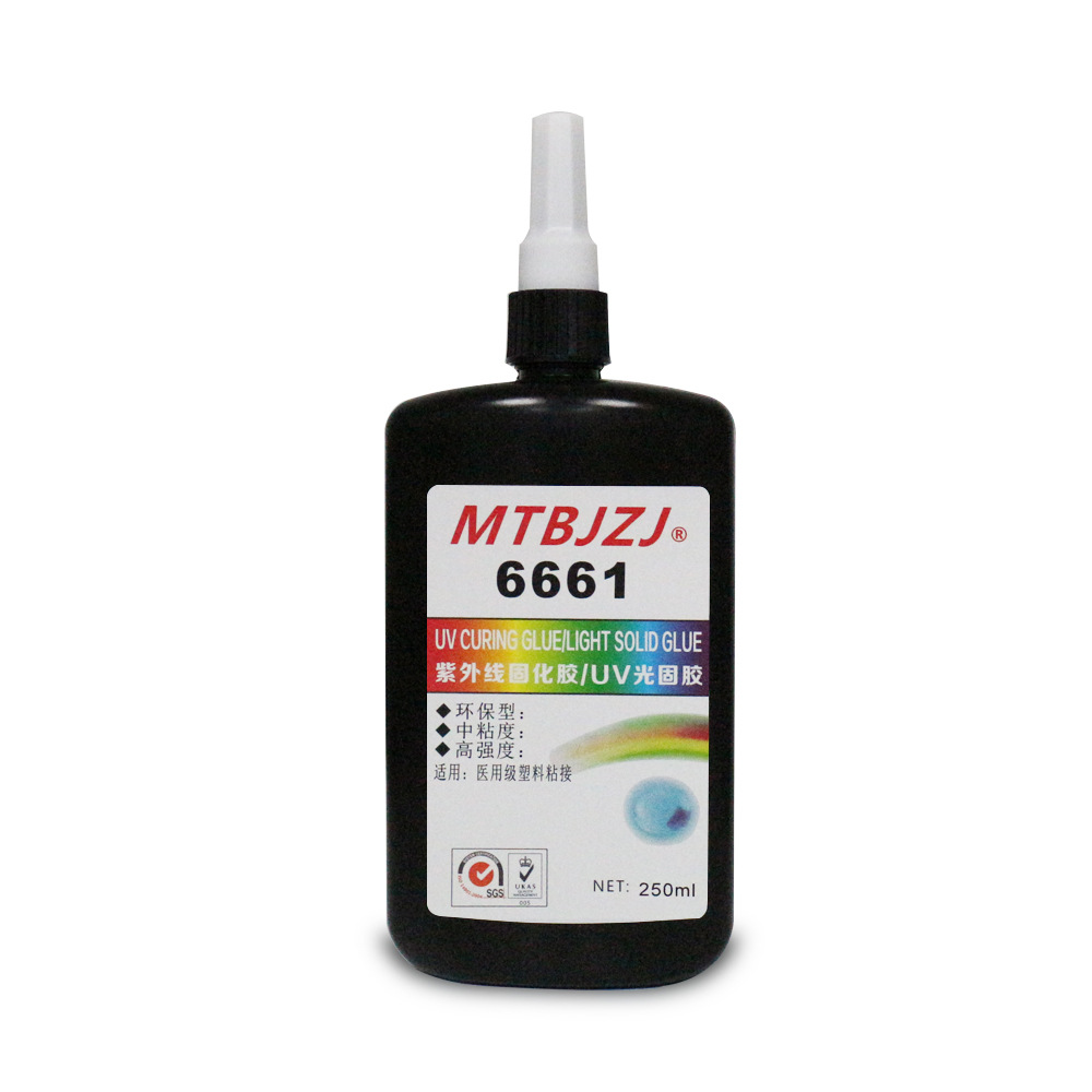 无影uv胶高透明 玻璃金属塑料粘接 固化快 源头工厂直销