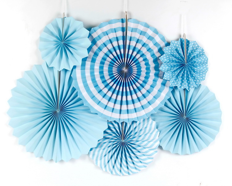 Product Jane paper fan flower decoration background wall diy shopping mall store opening background layout birthday party decoration supplies
