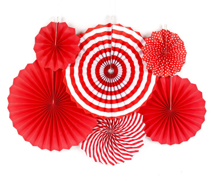 Product Jane paper fan flower decoration background wall diy shopping mall store opening background layout birthday party decoration supplies