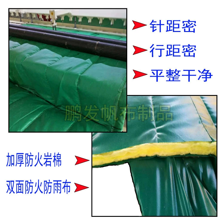 Инженерное огнеупорное одеяло изоляция зимнее строительство антифриз дорожное огнестойкое одеяло обслуживание моста тепличное изоляционное одеяло
