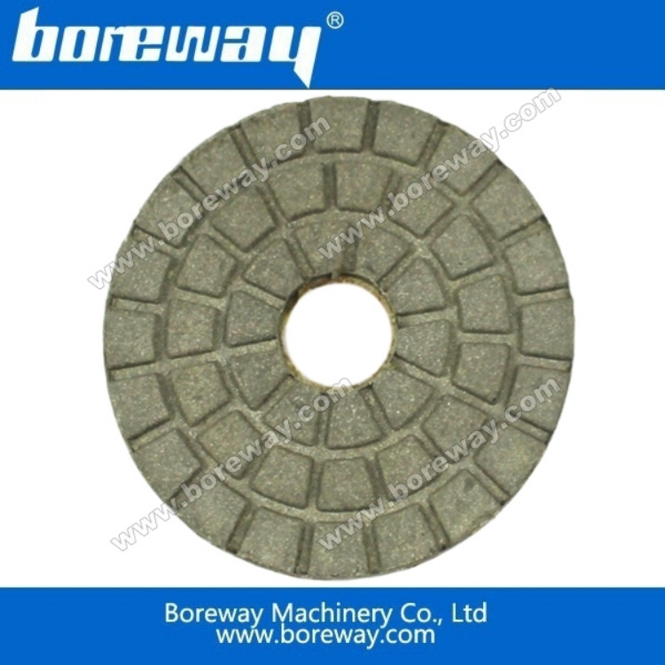 供应石材抛光用磨片 高品质BUFF磨片 外径100mm金刚石抛光软磨片