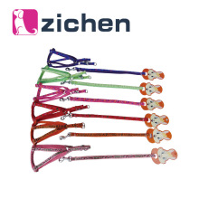 宠物用品厂家直销车线缎面拉胸宠物胸背带牵引宠物牵引带狗绳狗链