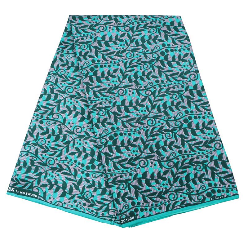 涤纶非洲蜡染布 African fabric非洲民族服装面料现货供应6码起售