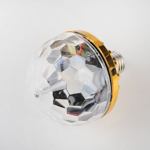 Cross-border LED gold six-bead rainbow rotating atmosphere string magic ball DJ dance stage light manufacturer wholesale