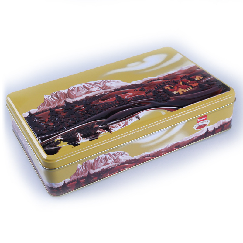 长方形铁盒 糖果铁盒包装 专业厂家定/制 生产马口铁盒厂家