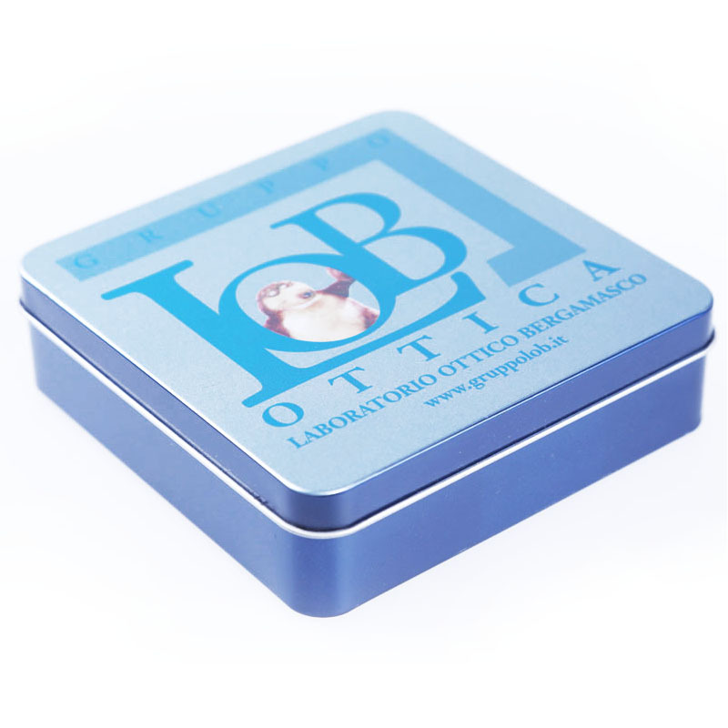 正方形铁盒 礼品包装铁盒 精致小铁盒 马口铁盒定/制  定/制厂家