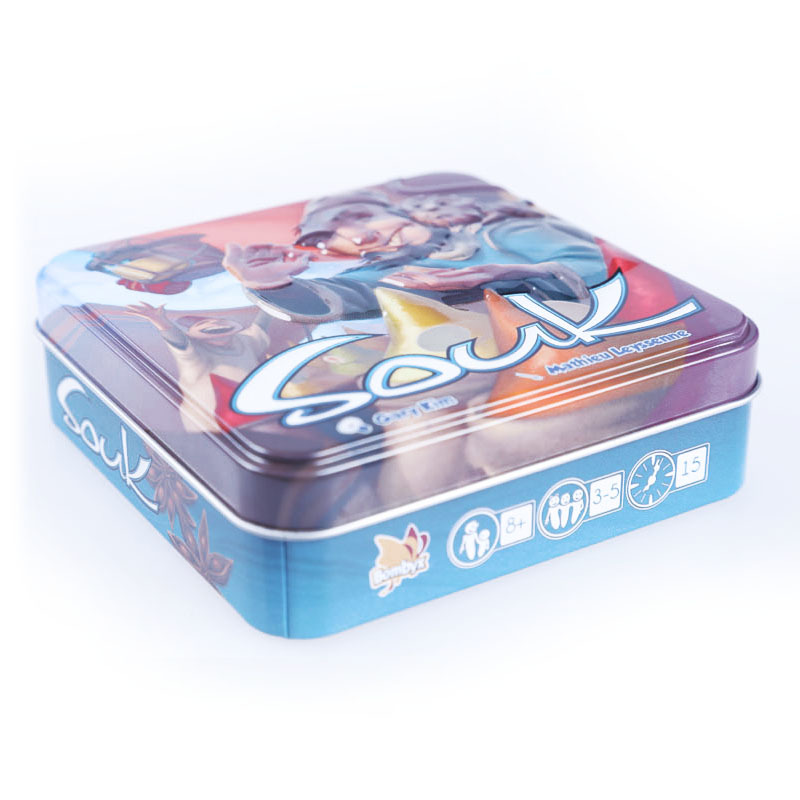 正方形玩具游戏包装铁盒个性化彩色礼品铁盒厂家直销马口铁盒工厂