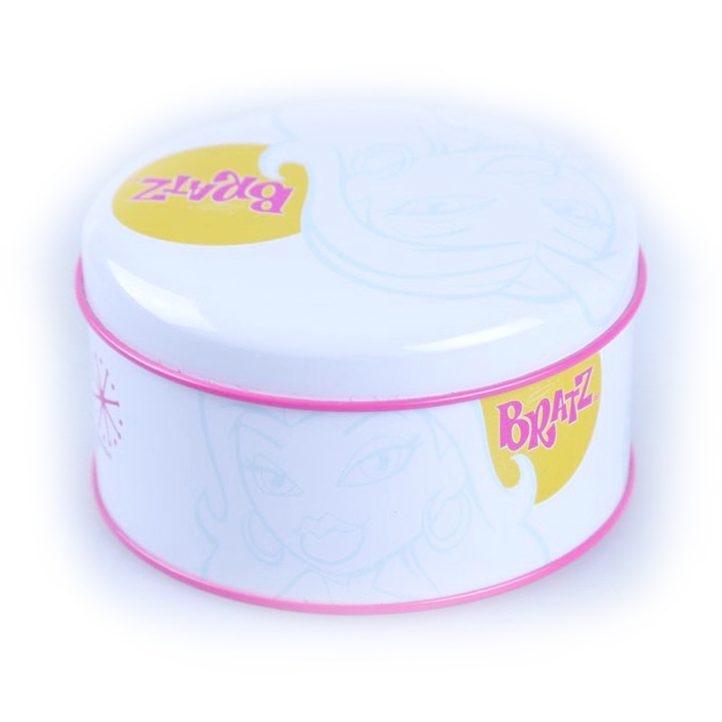 热销圆形礼品铁盒 食品包装铁盒 多种高度尺寸 马口铁盒制定厂家