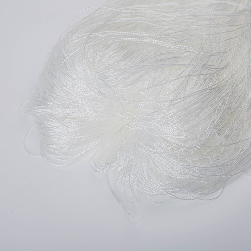 供应建筑施工砌墙用涤纶砌线 工业捆绑鞋材高韧性白色涤纶线