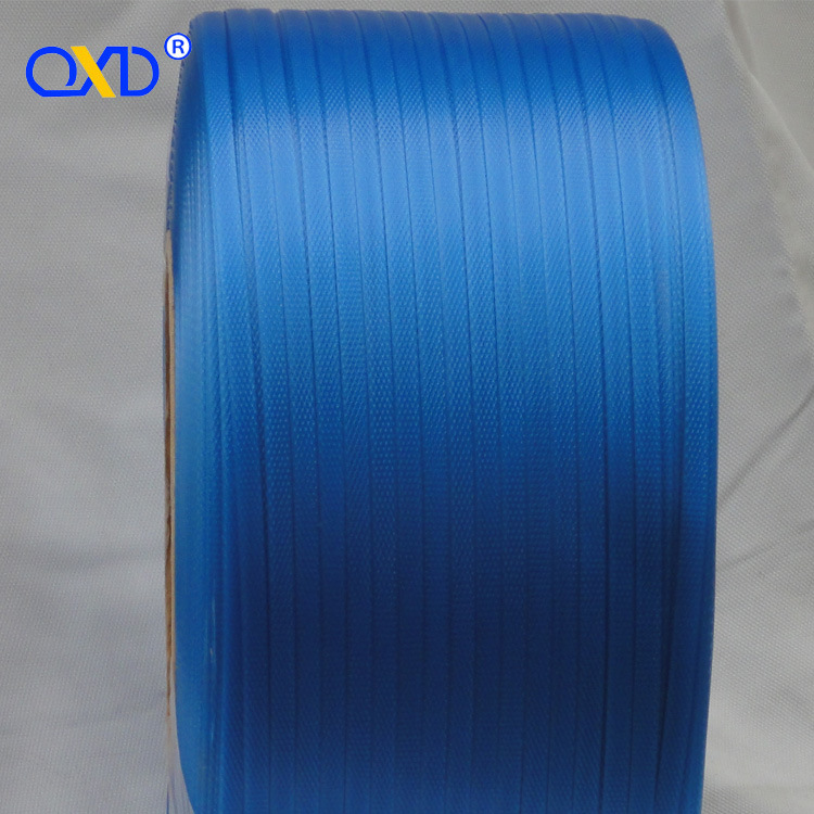 PP打包带 清晰美观 彩色 防伪 印字 压字PP打包带 原透打包带蓝色