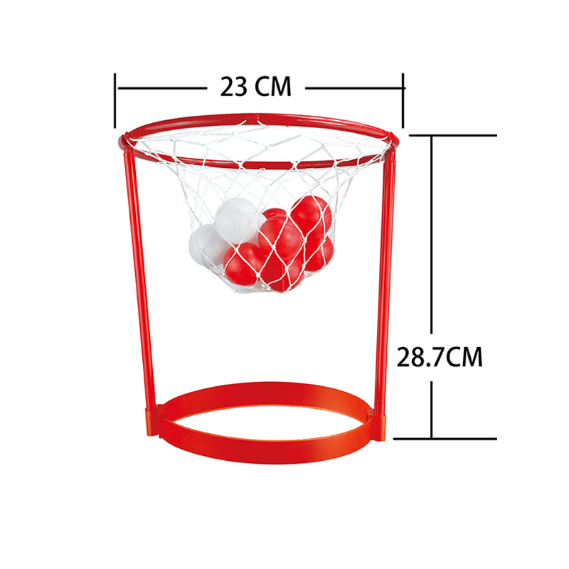 Niños nuevo exótico DIY Baloncesto de arriba Partido de juguete de baloncesto círculo de tiro juego interactivo entre padres e hijos