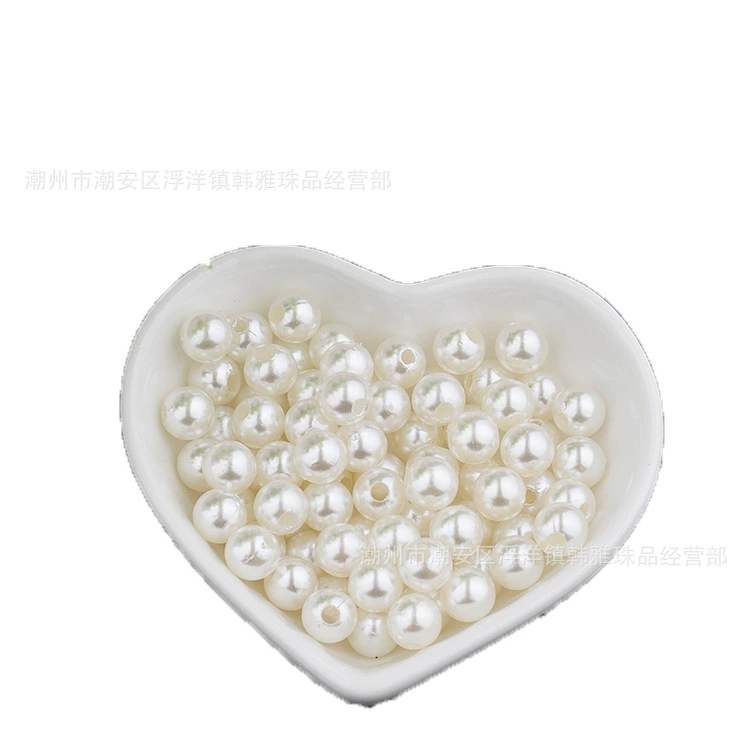 Plastic beads from pearl, accessory, 3-18mm, wholesale