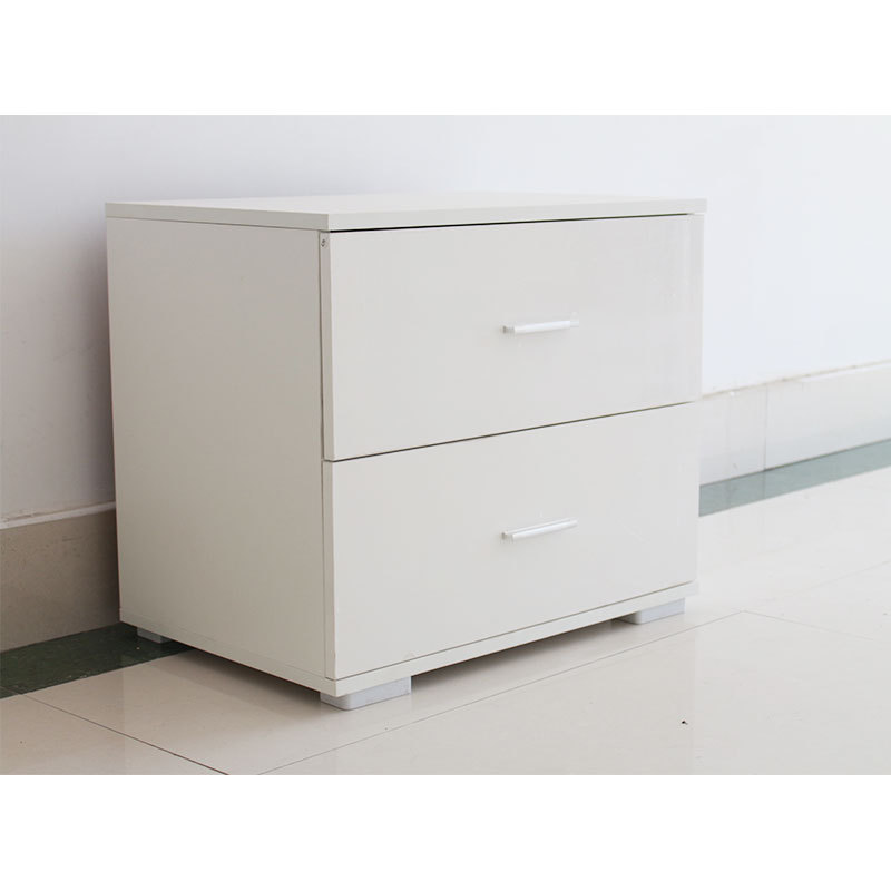 Moderno minimalista mesita de noche dormitorio gabinete de almacenamiento económico y asequible cajón gabinete fábrica al por mayor