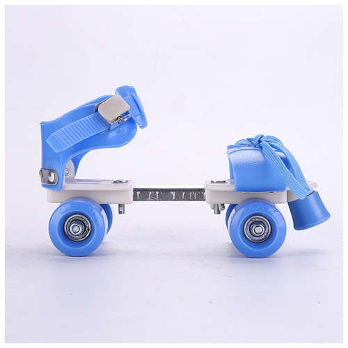 Roller skates with two rows of wheels, four wheels, children's adjustable roller skates, inline skates, roller skates for dry ice skating