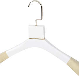 植绒防滑女式实木衣架晾衣架 木质女士服装店木衣架 厂家直销