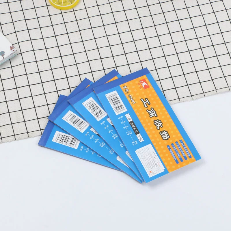 48 Открытая Промышленная и коммерческая квитанция Yinfan, автоматическая копия векселей, квитанция по одиночным и двойным безуглеродным векселям