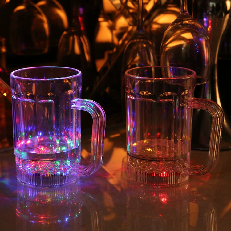 Induction colorful tea cup, flashing helicopter, wineglass for party, wholesale