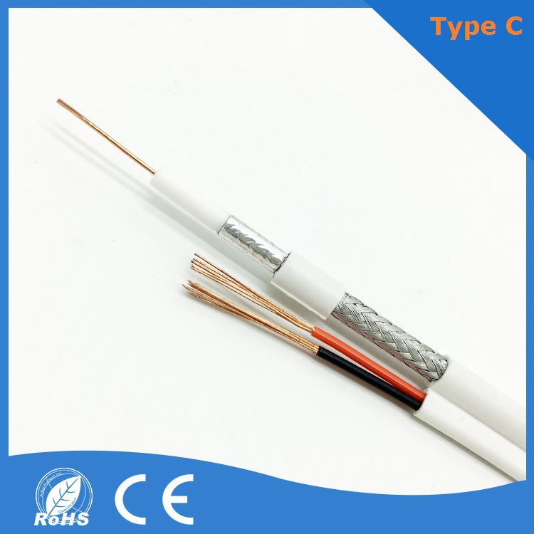 RG59+POWER 18AWG/2监控视频线 RG6+2C RG6+POWER 外贸出口