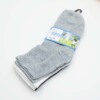 Colored breathable antibacterial deodorized keep warm socks for leisure, mid-length