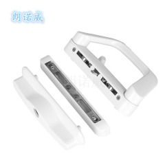 單邊豪華對接鎖移門鎖推拉門鋁合金鈎鎖廚房隔斷陽台玻璃門拉手鎖