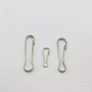 Пряжки-карабины из нержавеющей стали 304 для DIY-украшений