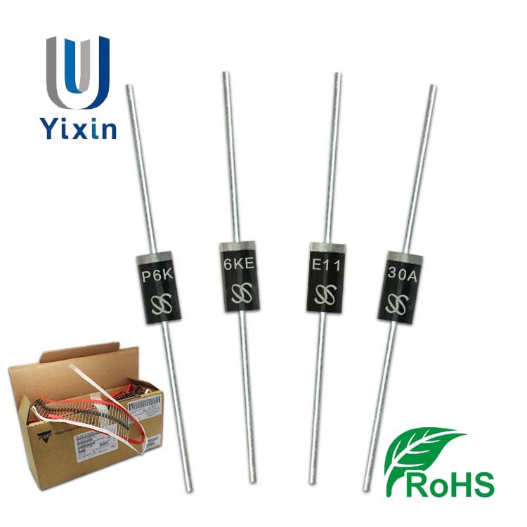 厂家直营 P6KE130A 600W TVS二极管 直插DO-15封装 单向瞬变抑制