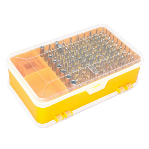 WEEKS wholesale watch and mobile phone disassembly and repair tools chrome vanadium steel CRV115 in 1 multi-purpose screwdriver set