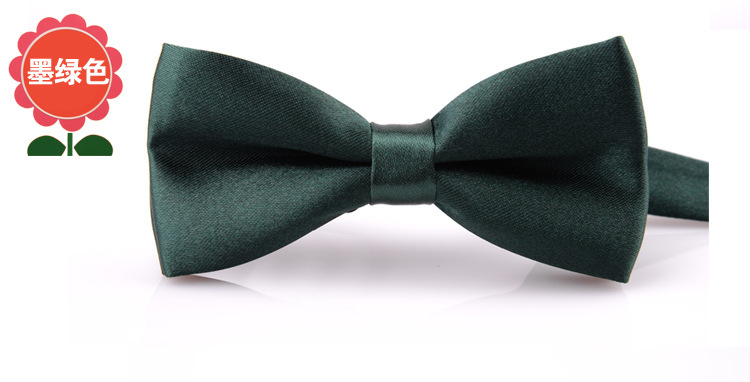 Directo de fábrica color puro pajarita masculina y femenina bebé doble arco rendimiento kindergarten color caramelo al por mayor