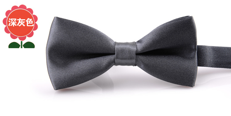 Directo de fábrica color puro pajarita masculina y femenina bebé doble arco rendimiento kindergarten color caramelo al por mayor