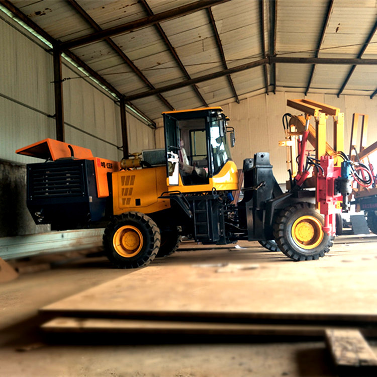 公路钻孔机 高速公路钻孔机 护栏安装高速公路钻孔机发往贵州