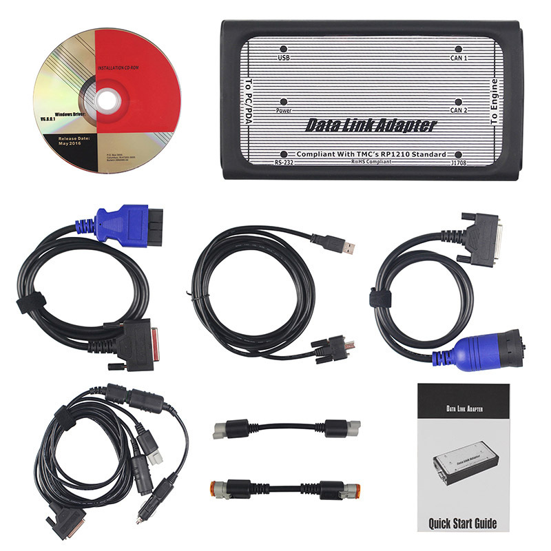 Cummins inline 6 V8.7 V7.62康明斯卡车诊断仪