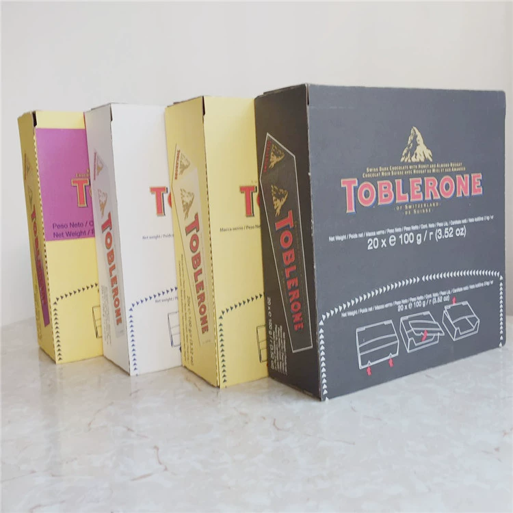 [25-й год 1 Швейцарский треугольник Toblerone Kraft медовый белый шоколад 100г*20 шт в упаковке]