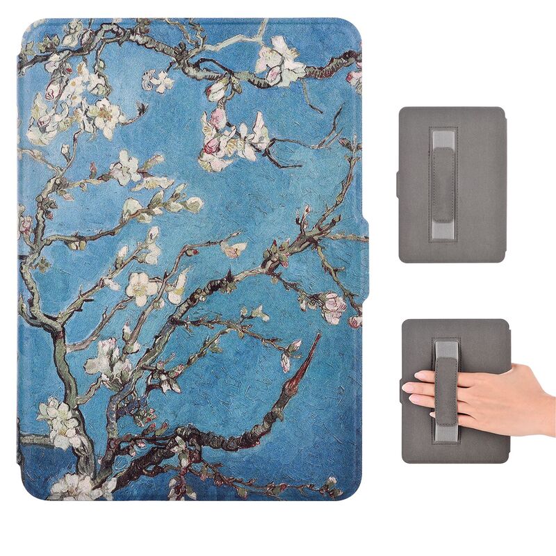 Applicable kindle2024 protective case paperwhite12 e-reader leather case kpw7 inch handheld case