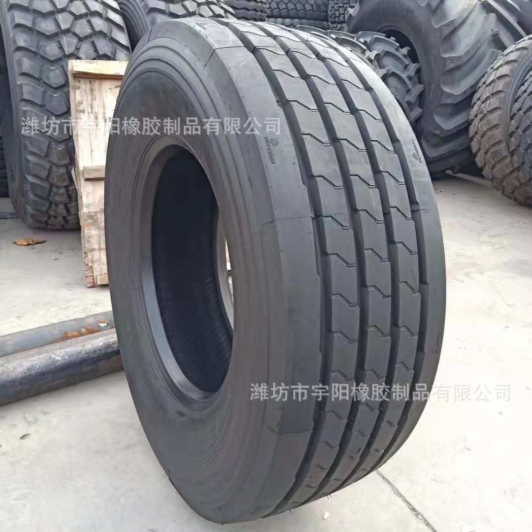 物流运输车445/65R22.5 载重 双桥拖车 油罐运输车轮胎