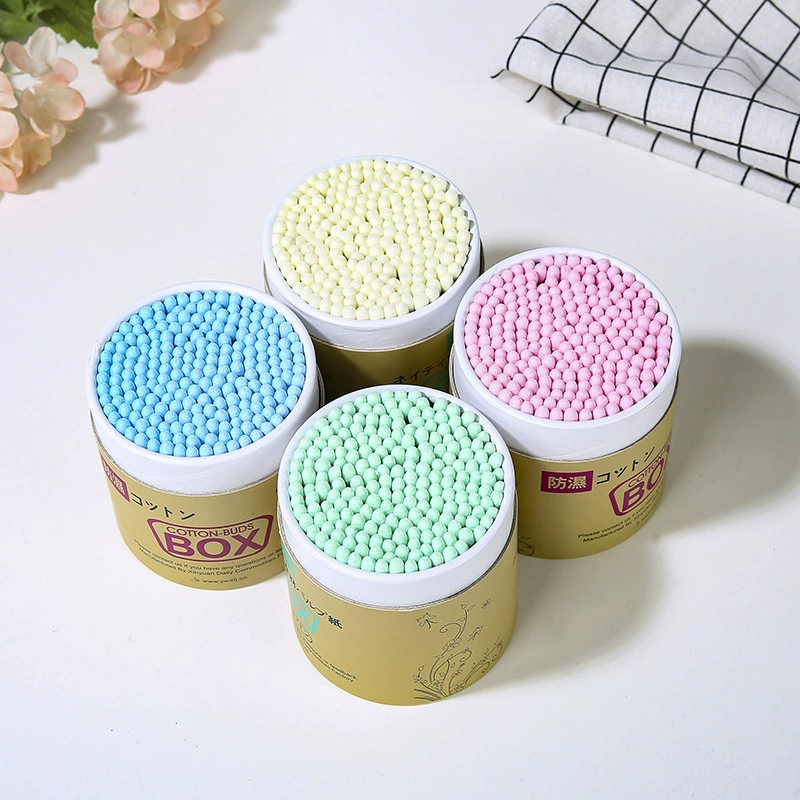 Магазин в десять юаней поставляет 200 высококачественный влагостойкий резервуар для ванны для чистки ушных досок ватный тампон