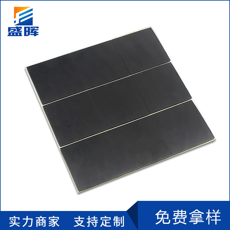 Factory wholesale rubber gasket single-sided adhesive non-slip silicone foot pad shock absorption round self-adhesive mesh rubber foot pad